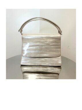 Vintage J. RENEE White Patent Leather Purse